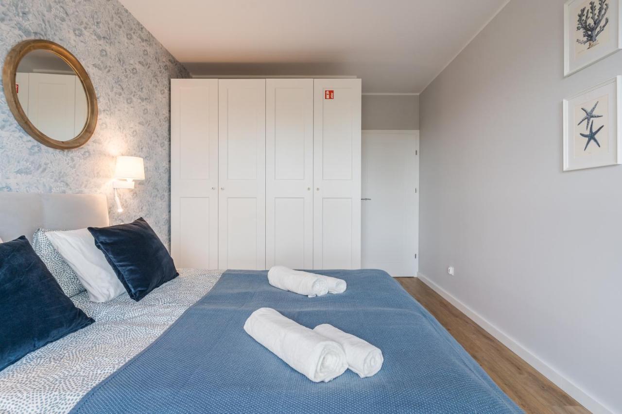 Golden Reagan By Aparo - Nowy Apartament, Winda, Lozeczko Turystyczne, Plaza 500M, Balkon, 2 Sypialnie Oraz Salon, Rowerownia, Biurko, Gdansk